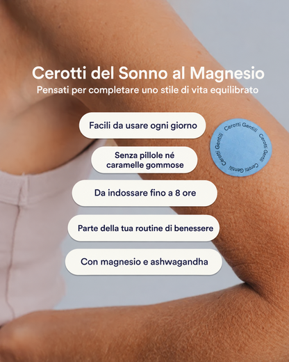 Cerotti per Dormire - Magnesio